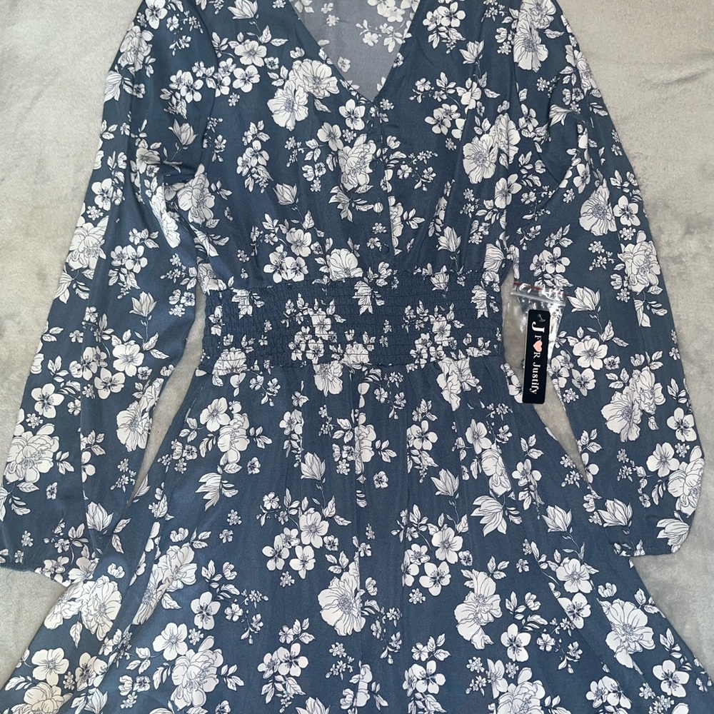 Floral Long Sleeve Dress